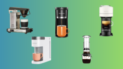 Single-serve coffee makers