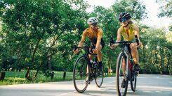 people cycling