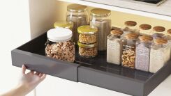 A product image of a cabinet organizer