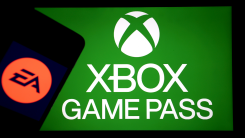 Xbox Game Pass logo next to EA logo