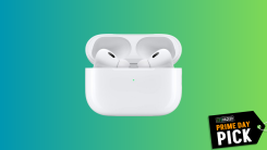 airpods pro on gradient background