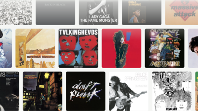 artwork from Apple Music's top 100 albums