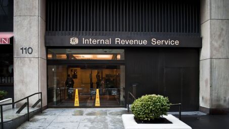 The IRS building in Manhattan