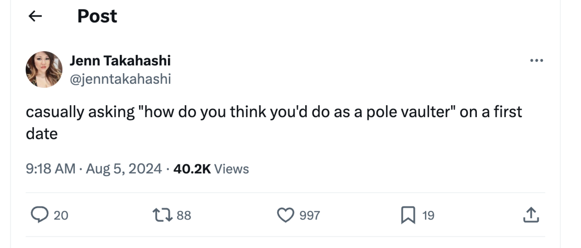 Pole Vaulter meme