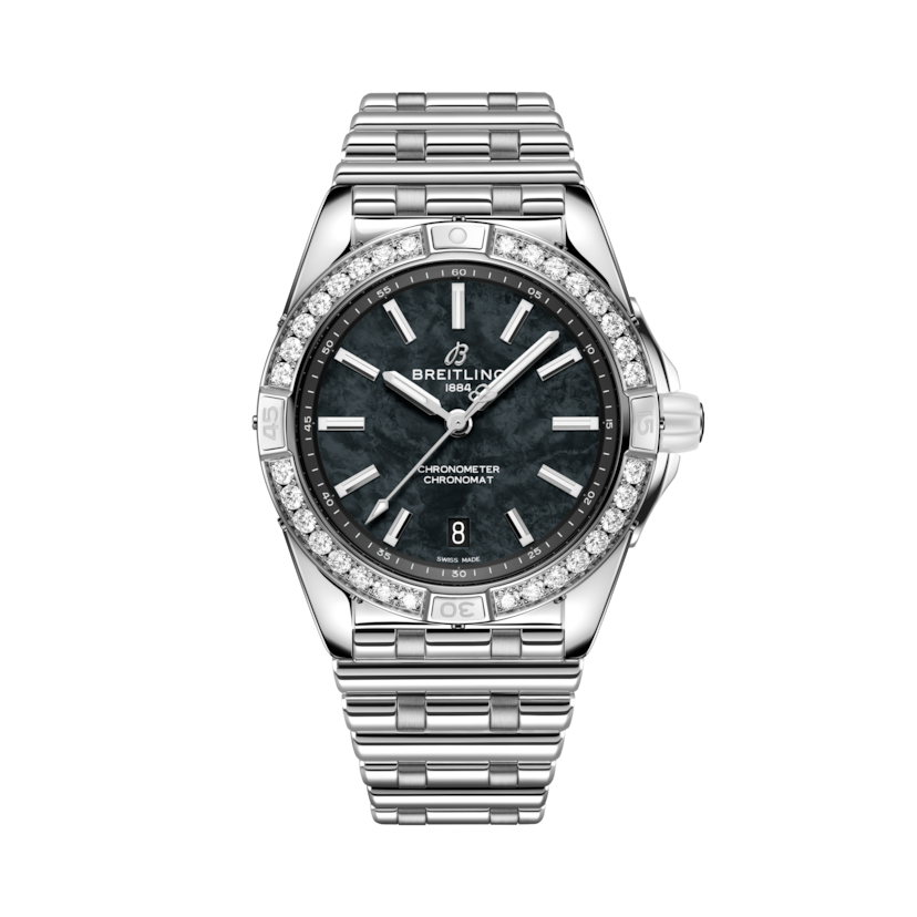 Super Chronomat Automatic 38 Black mother-of-pearl | V-DIAL-COLOR-5687 dial, A173561A1B1A1