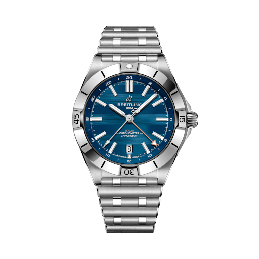Chronomat Automatic GMT 40 Six Nations Italy Blue | V-DIAL-COLOR-5714 dial, A323981C1C1A1