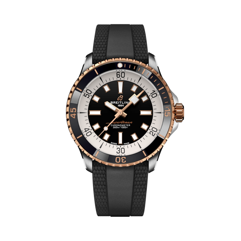 Superocean Automatic 42 Black | V-DIAL-COLOR-5686 dial, U17375211B1S1